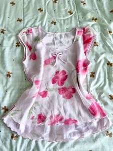 Cute Floral Pajama Top