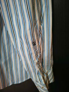 Men's Striped Dress Shirt