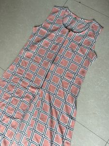 Stylish Sleeveless Geometric Print Maxi Dress