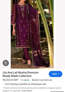 Lily &amp; Lali Branded Kurti Set