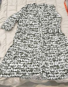 Chic Printed Midi Dress