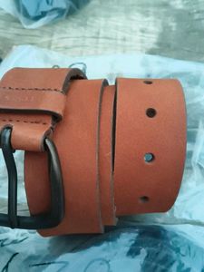 Classic Brown Leather Belt
