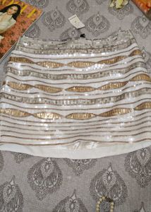 Sparkly Sequin Mini Skirt/Y2K skirt