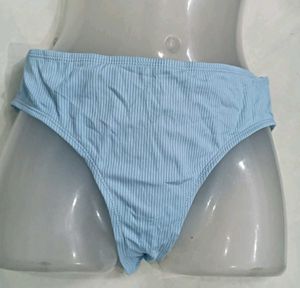 ❤️‍🔥 Ribbed Light Blue Bikini Bottom