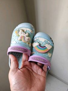 Glowing Cute Unicorn Rainbow Clogs by Bata