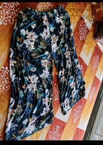 Floral Print Palazzo Pants