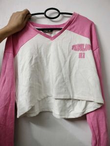 Cute Pink &amp; White "Fabulous 21" T-Shirt