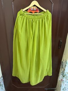 Baby Green Festive Embroidered Suit