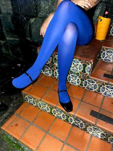Vibrant Blue Tights