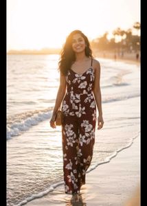 Floral Print Jumpsuit