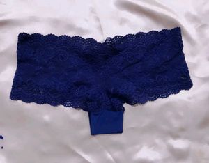 Navy Blue Thong Panty