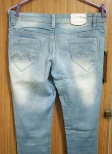 Light Blue Summer Jeans For Girls/Women