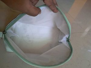 Woven look Pouch