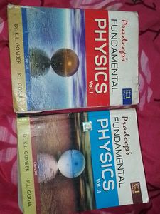 Pradeep's Physics Vol. I & II