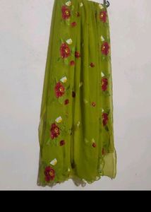 Henna Green Dupatta
