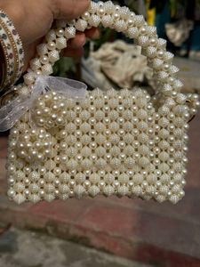 Pearl Beaded Handbag