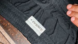 Trendzilla Black Oversized Wide-Leg Trousers