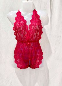 24197. Lace Teddy Lingerie