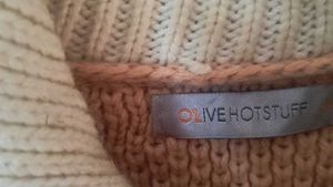 Trendy Peach Knit Sweater
