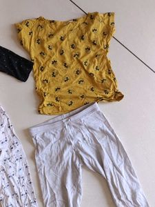 Girls Pajama Set - Tops &amp; Bottoms
