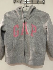 GAP Sweatshirt Jacket With Hoodie 4-7 Yrs