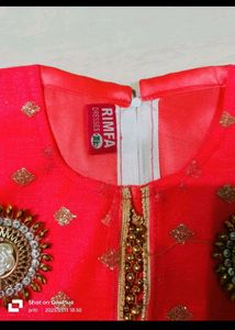Beautiful Pink Girls Frock