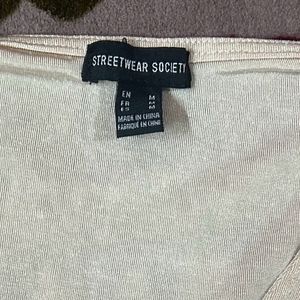 Nude Party Wear Top