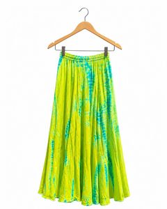 Boho Tie-Dye Maxi Skirt