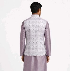 Men's Ethnic Kurta with Nehru Jacket