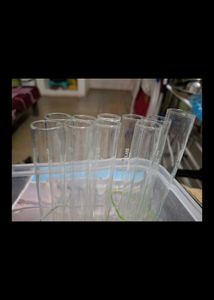 💥Sale ...10 Test Tubes, Holder N Cleaner, Hammer