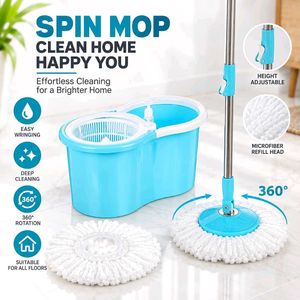 Spin Mop &amp; Bucket Set