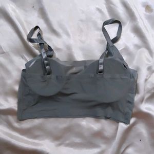 Reebok Gray Sports Bra