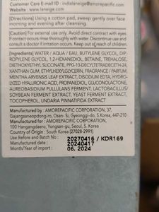 Laneige Water Bank Toner