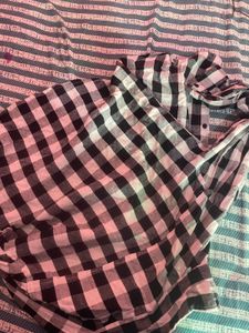 Classic Black &amp; White Checkered Shirt