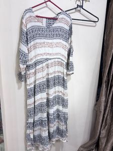 Bohemian Print Maxi Dress