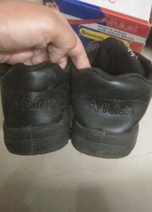 Black School Shoes for 1-2 years
