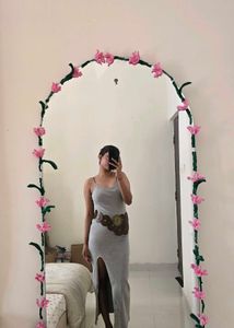 Gray Maxi Dress