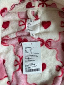 Cozy Pink Heart Robe
