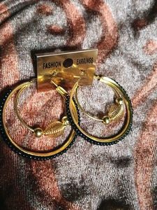 hoop earrings