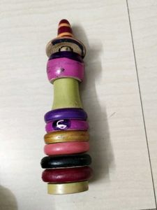 Banaras Wooden Stacking Toy with Numbers
