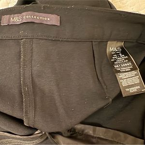 Classic Black Straight Leg Trousers
