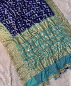 Stylish Banarasi Silk Georgette Saree