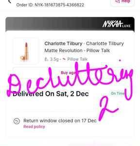Charlotte Tilbury Lipstick - Pillow Talk full size