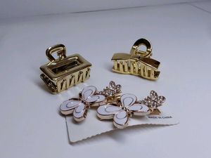 Elegant Butterfly &amp; Bow Hair Clips Set