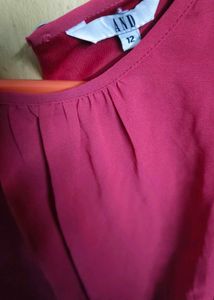 Vibrant Pink Long Sleeve Top