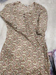 Patterned Brown Top