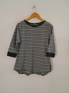 Black & White Strieps Top (Women's)