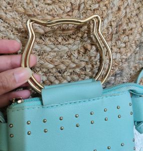 Blue Cross Body Bag