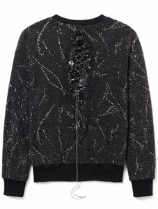 Graphic Print Crewneck Sweatshirt