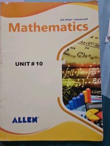 Allen Maths JEE Advanced and question banks